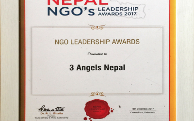 3 Angels Nepal wins International Awards